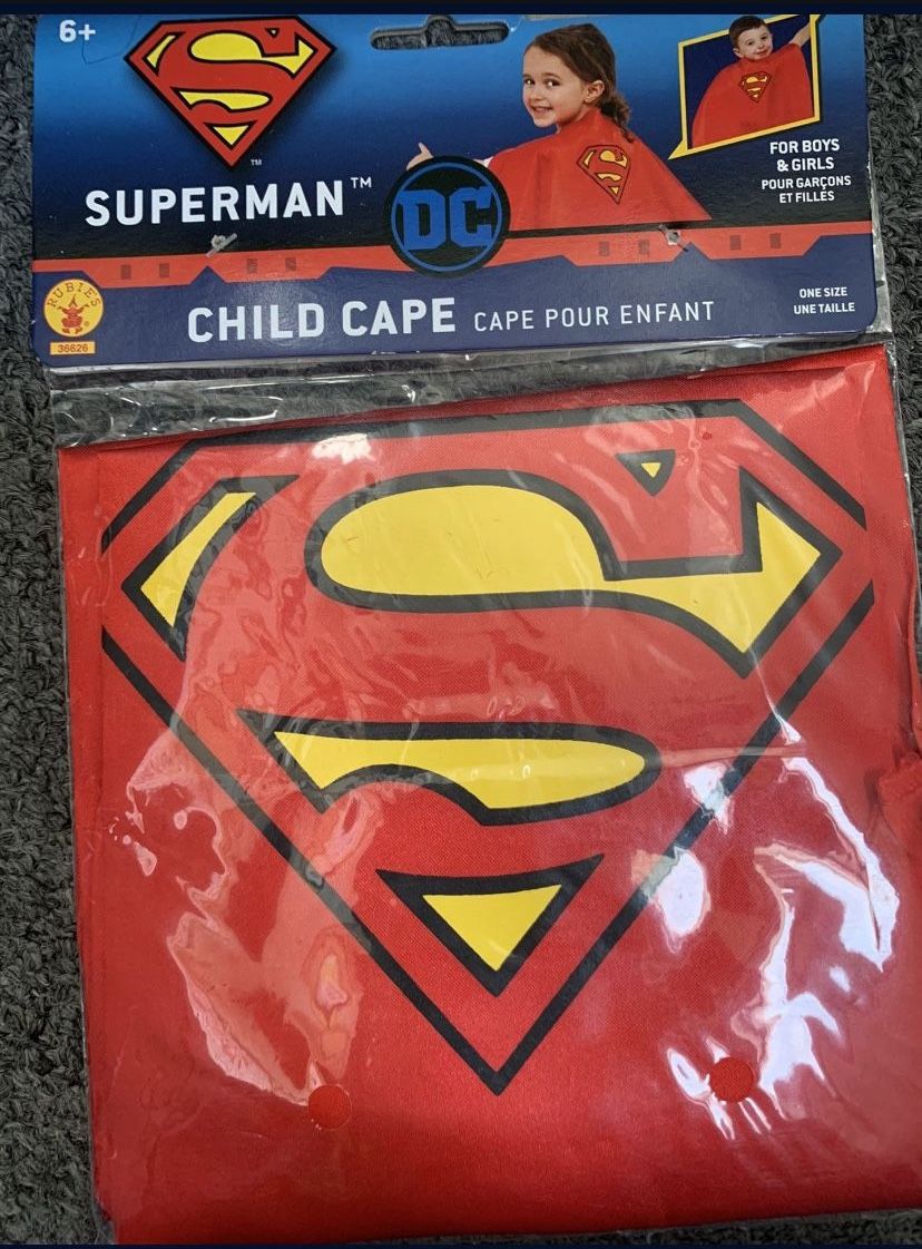 superman child cape costume