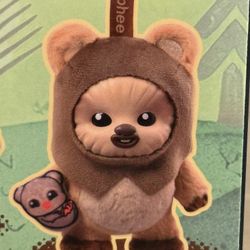 STAR WARS EWOKS COSBI PLUSH KEY CHAIN ZEPHEE
