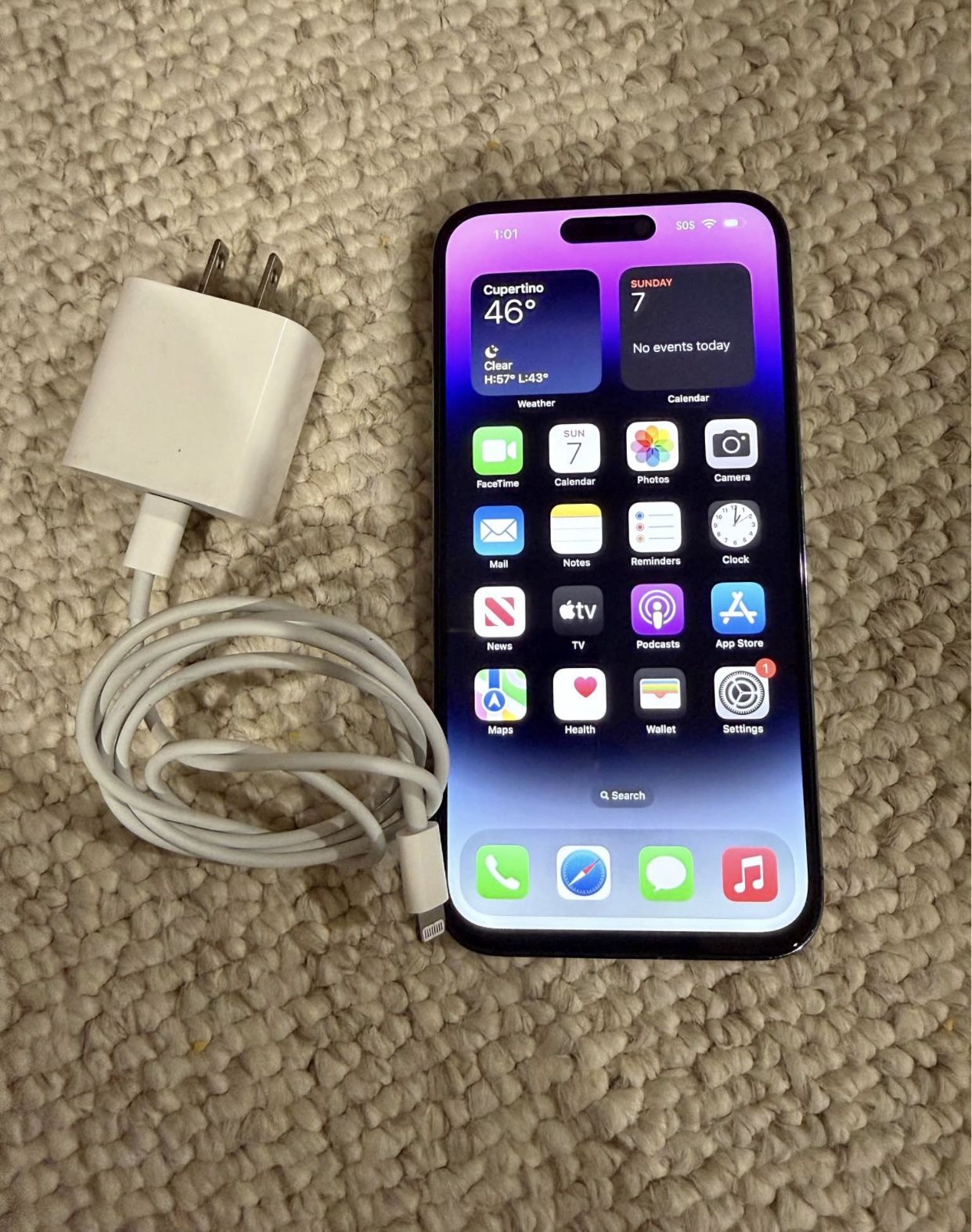 iPhone 14 Pro Max 128GB Verizon Unlocked for all Carriers.