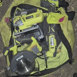 Saws, Drill, And Sander