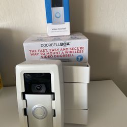 Wireless Ring Camera And Door Mount 