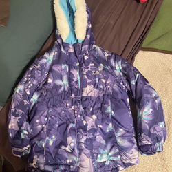Little Girls Coat, Size 6X Practically New