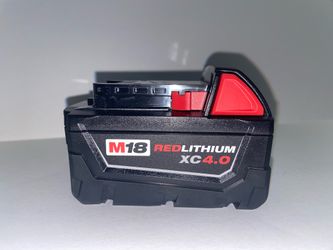 Milwaukee M18 18-Volt 4.0 Ah Lithium-Ion XC Extended Capacity Battery Pack