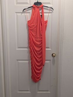 Women's coral dress