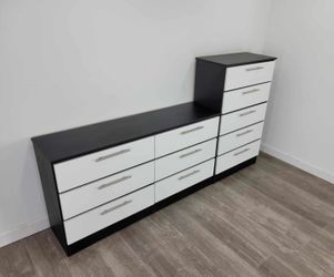 Dresser and chest . Ample storage and elegant design! - Cómoda y Gavetero ¡ Amplio Almacenamiento y diseño elegante!