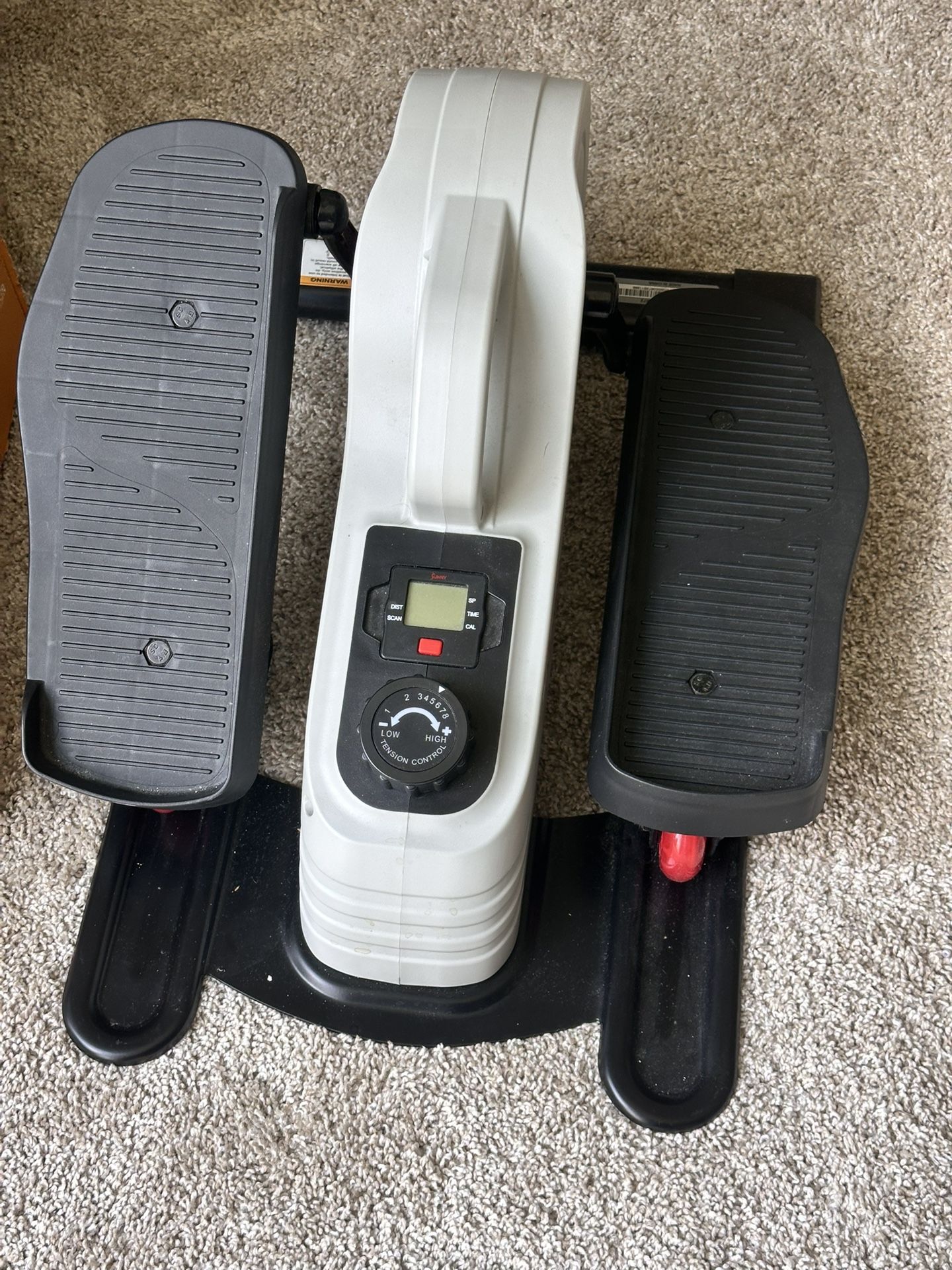 Under desk Elliptical Peddler New