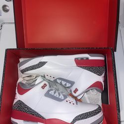 Men’s Jordan 3 Fire Red Size 12