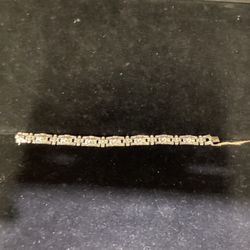 White Gold And Diamond Bracelet