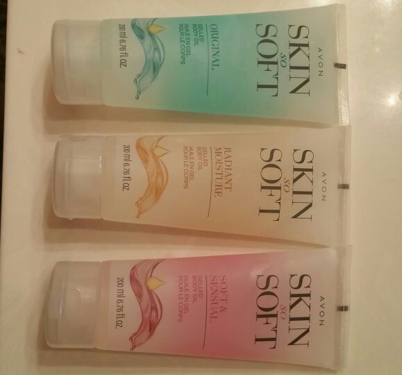 Avon Skin so Soft Gelled Body Oil