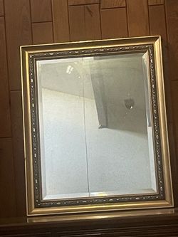 Pretty framed mirror