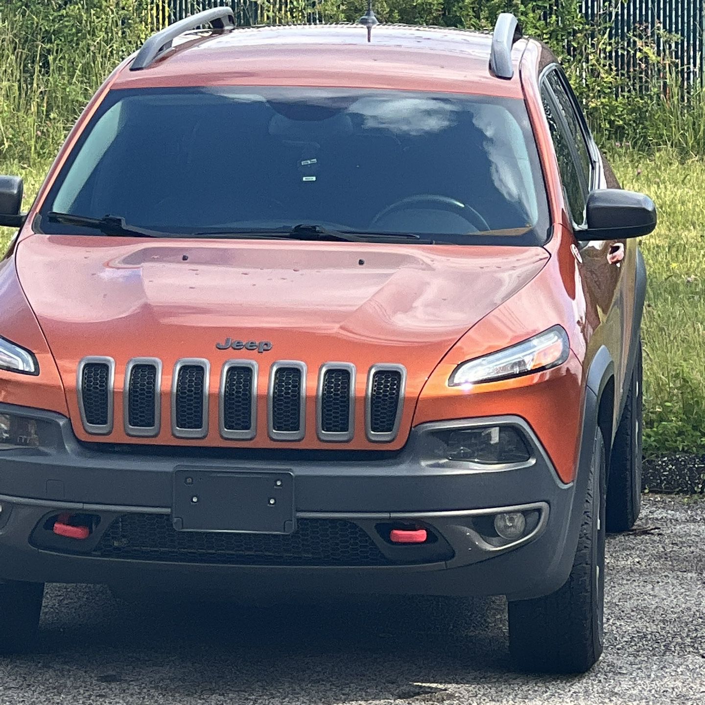 2015 Jeep Trailhawk Orange 