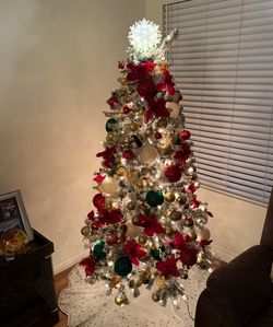 Flocked Christmas Tree- For sale