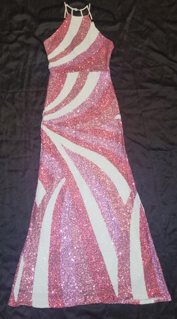 B Darlin Full Sequin Dress