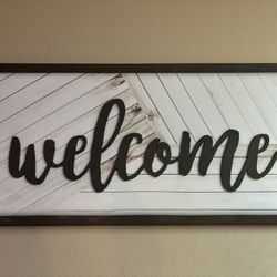 Welcome Sign 