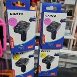 $15 Cargadores Bluetooth Para Su Carro. Combo 2x$25