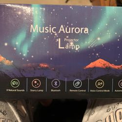 MUSIC AURORA PROJECTOR LAMP