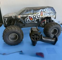ARRMA Gorgon 1/10 RC Monster Truck w/ Transmitter – Like new Condition