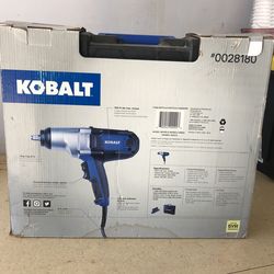 KOBALT 8 AMP 1 2 Inch Reversible Impact Wrench for Sale in Las