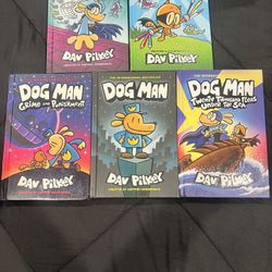Dog Man Book Bundle 5 Books