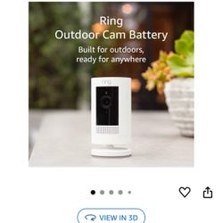 Ring Outdoor Cam (Stick Up Cam) 
