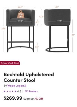 4 Counter Stools