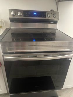 Samsung stove glass cracked