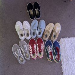 7 Vans for $70 Some Size 7 & 7.5. All in Very Well Condition
