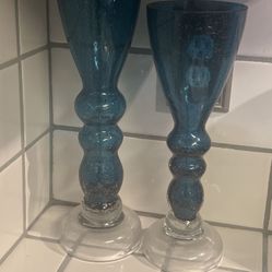 Glass Decoration Goblets 