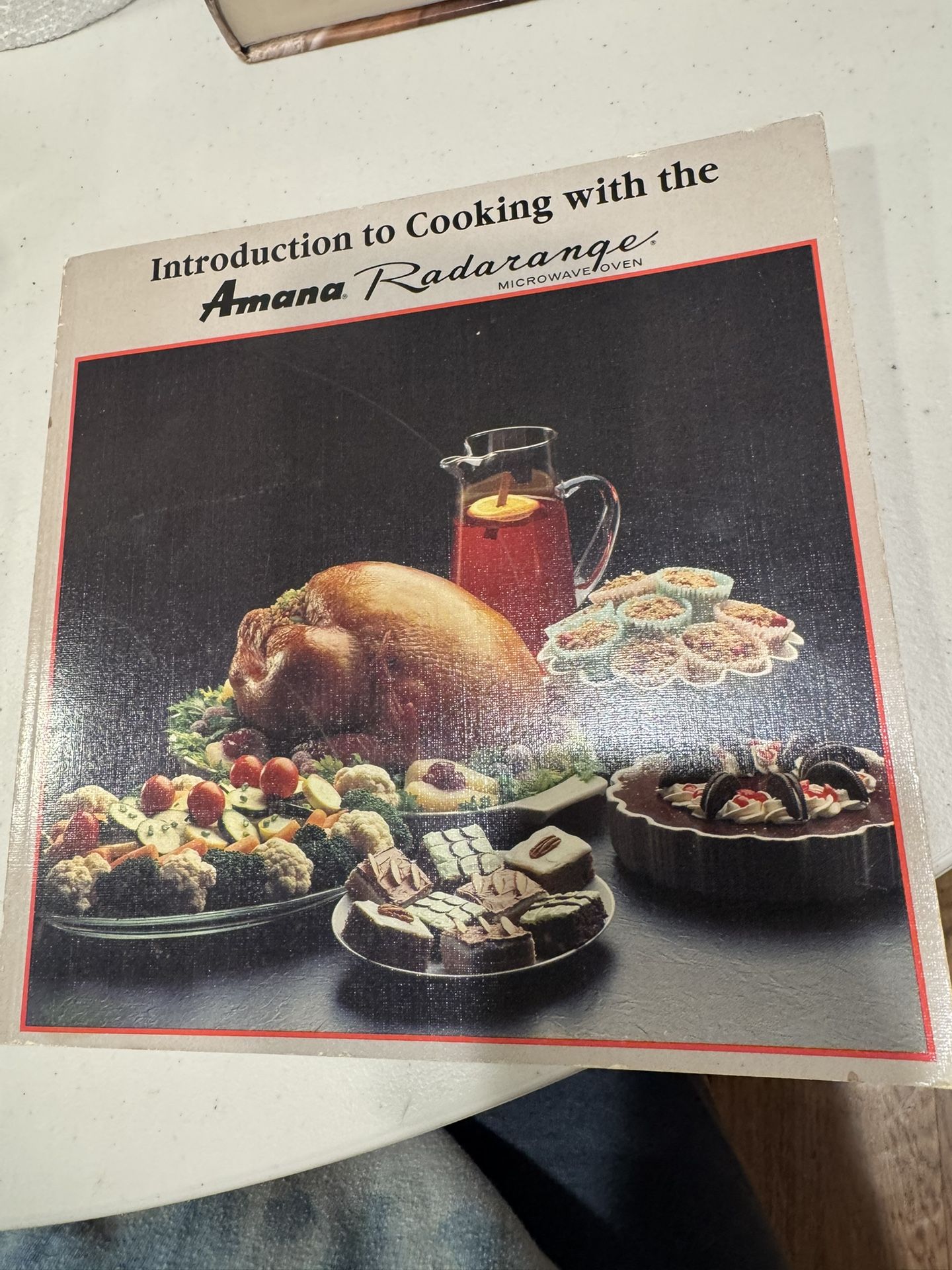 Introduction to Cooking with the Amana Radarange Microwave Oven 1987 Paperback