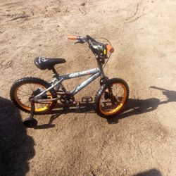 Kids Bike With Training Wheels 