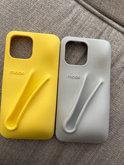 Rhode Phone Cases Yellow and Gray Bundle