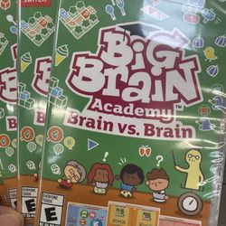 Nintendo Switch Big Brain Academy  Brain Vs Brain 