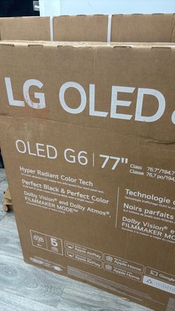 LG OLED G6 77-Inch 4K Smart TV