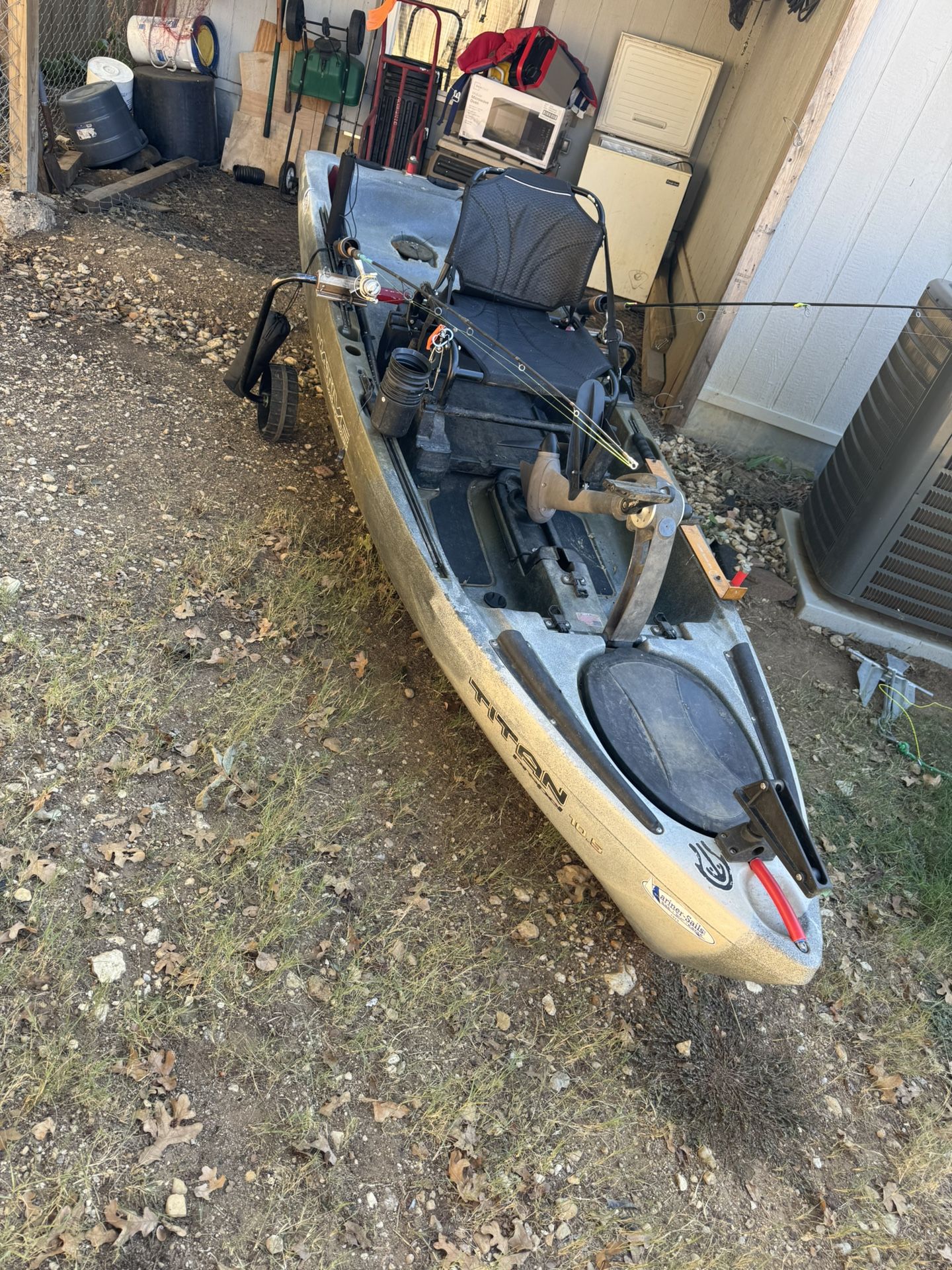 kayak de pedales buen estado $1400$ o mejor oferta