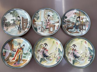 6 Limited Edition Decorative Plates
