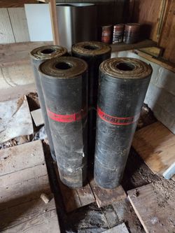 Torch down low slope roofing rolls