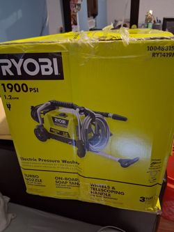 RYOBI 1900 psi Electric Pressure Washer