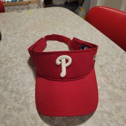 Philadelphia Phillies
 Red Visor Hat – Team MLB OC Sports 
Adjustable OSFM
Very clean
Still like new
