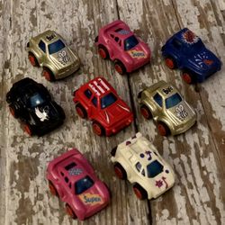Vintage Mini Car Racers (8) Cars
