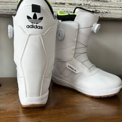 $320 Men's ADIDAS RESPONSE 3MC ADV SNOWBOARD BOOTS white EG9390 10