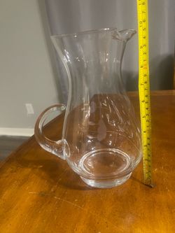 Vintage Princess House Heritage glass pitcher