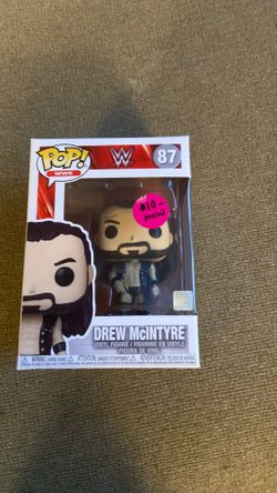 Funko pop WWE Drew McIntyre Funko pop figure number 87 new inbox.