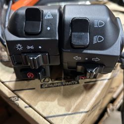 Motorcycle Handlebar Switch Universal 7/8" 22MM Electric Hand Control Switch