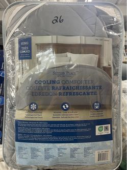 Cooling comforter (King size)