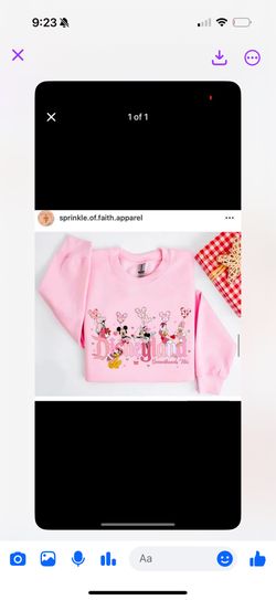 Disney Sweetheart Night Sweater 