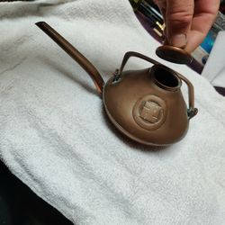 Antique Copper Tea Kettle