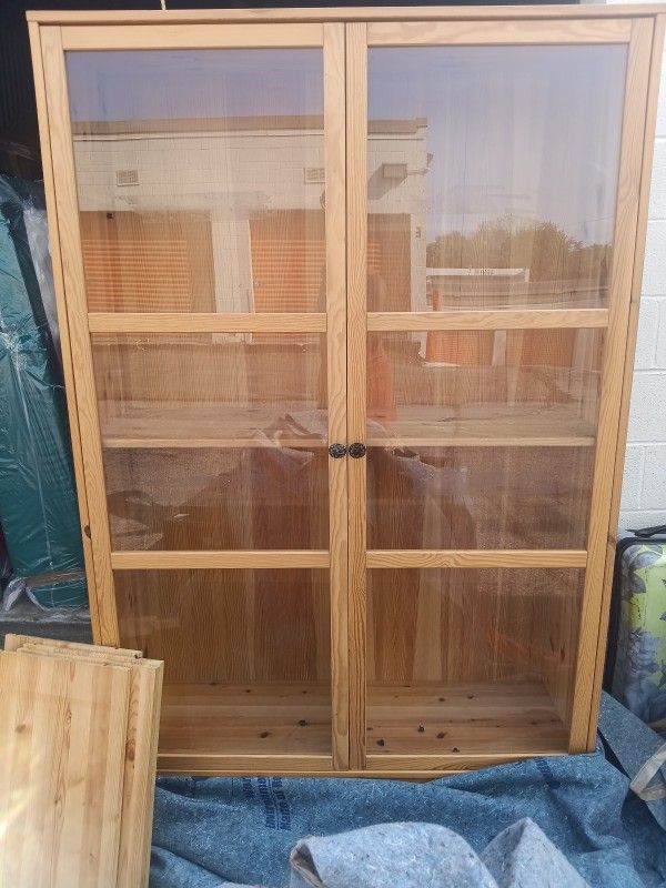 Wooden China Cabinet