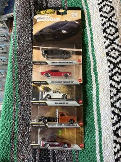 5 Cars Set Fast&furious