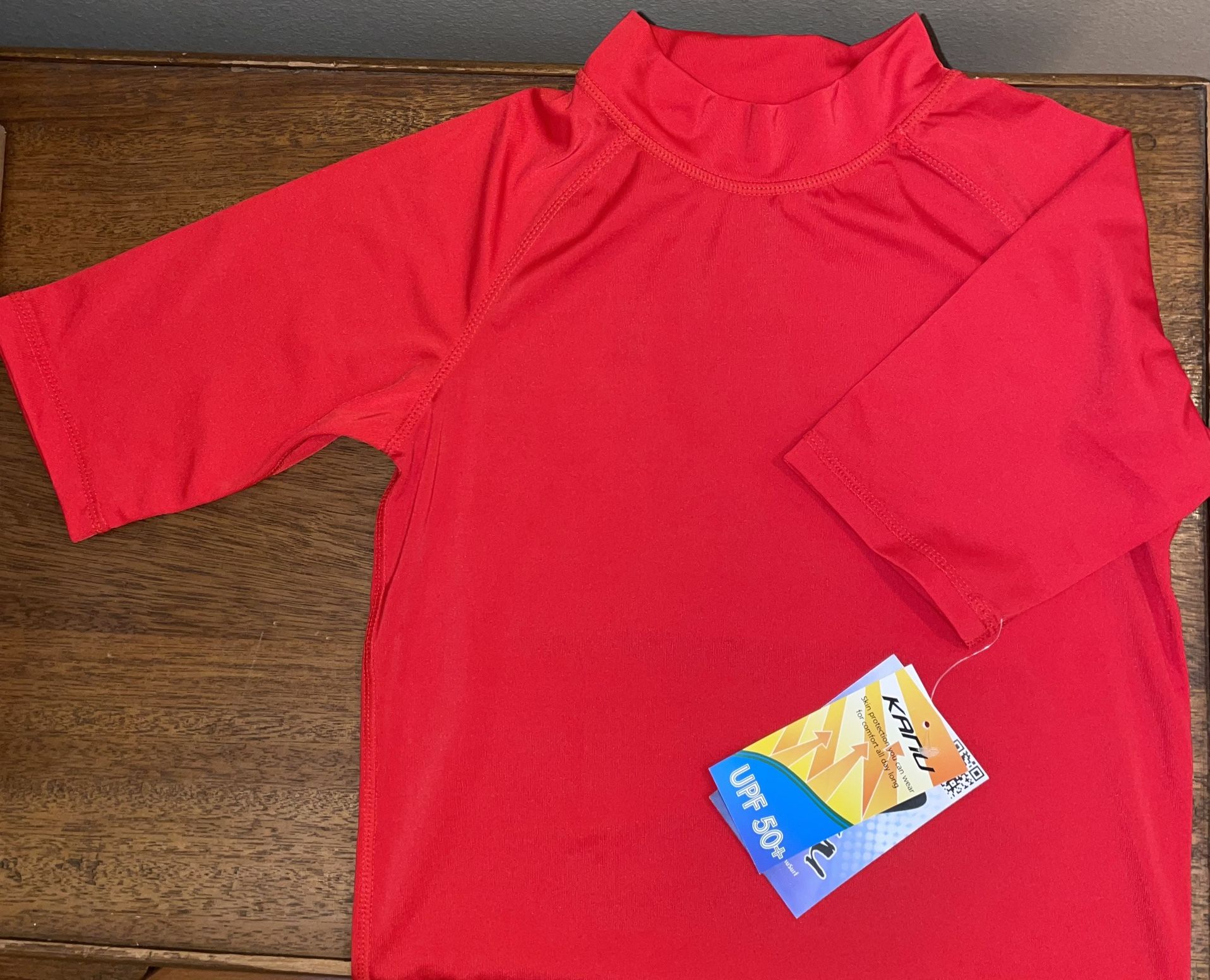 Brand New! Kanu Surf Red Rashguard