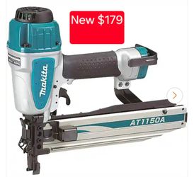 ✨️ Makita Pneumatic 16-Gauge 7/16 in.Medium Crown Stapler #7491 A46